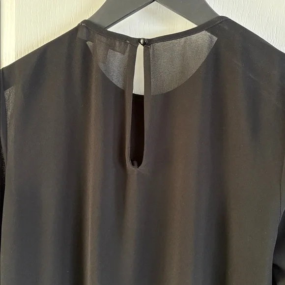 Michael Kors Black Pleated Blouse - Picture 9 of 10